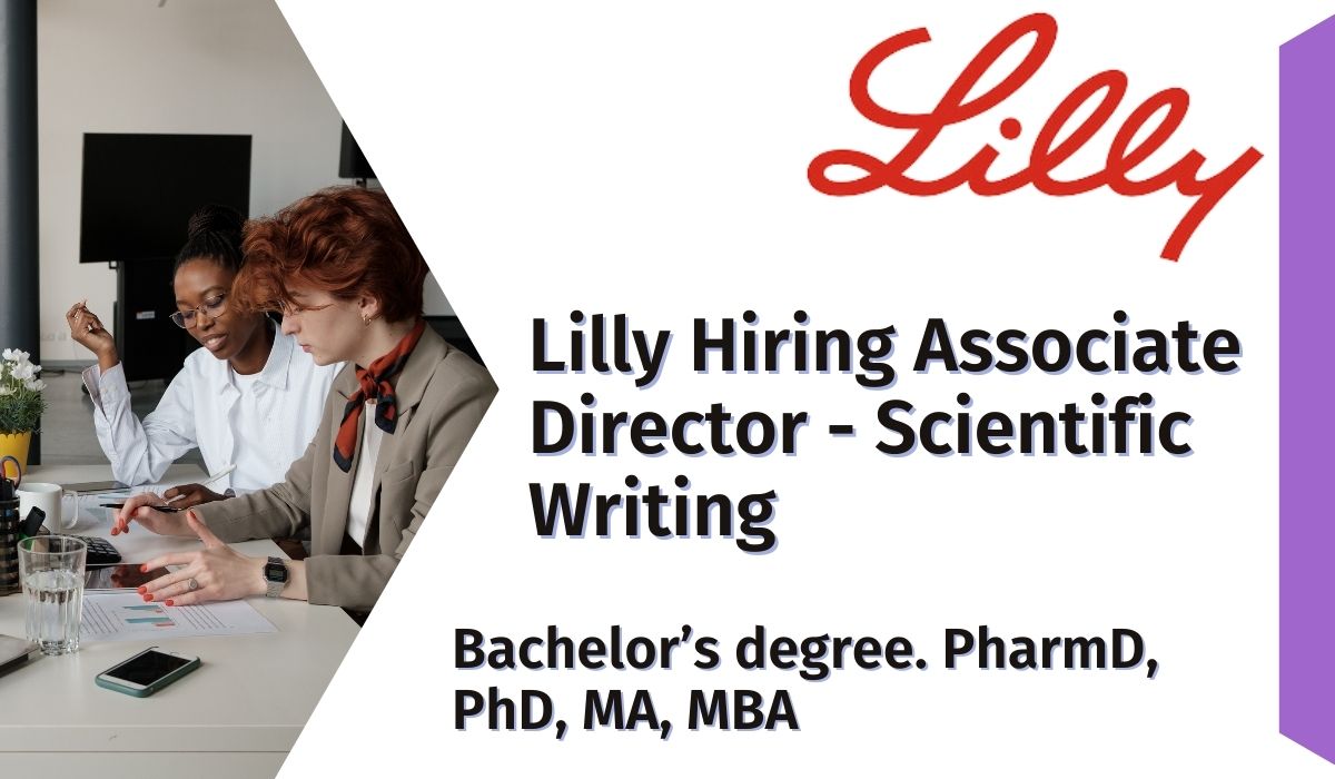 Lilly Hiring Associate Director - Scientific Writing