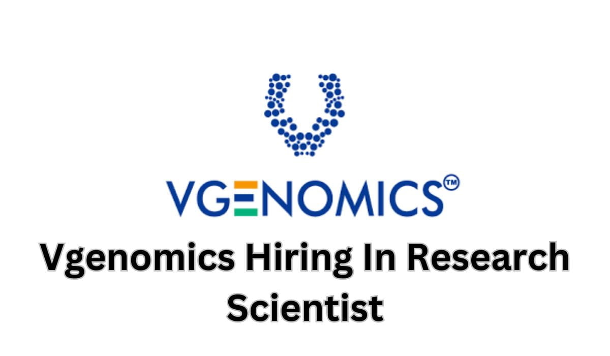 Vgenomics Hiring In Research Scientist