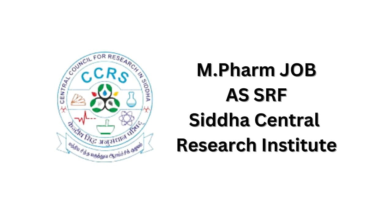 [Rs. 35k per month] SCRI Hiring Senior Research Fellow
