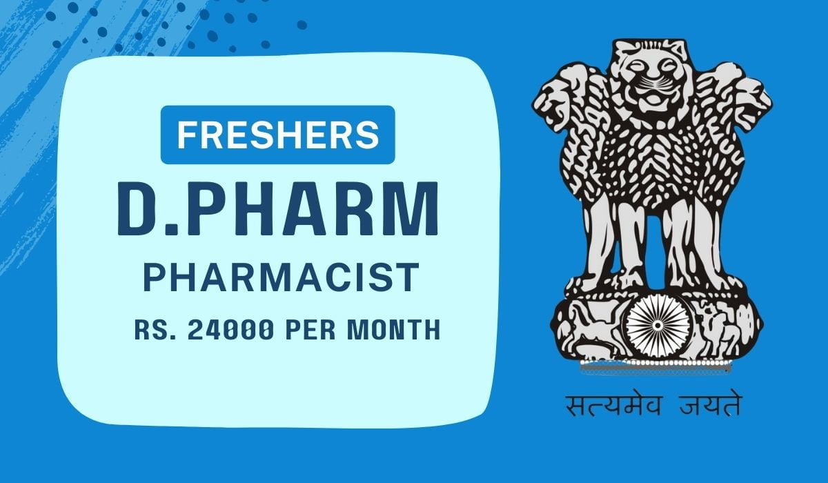 Job Recruitment [Salary Rs.24,440/-]Pharmacist Positions at Central Government Hospitals