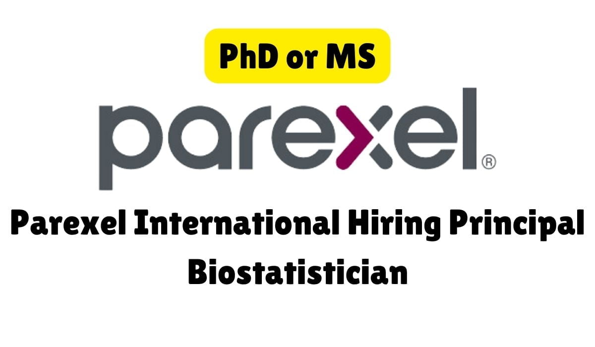 Parexel International Hiring Principal Biostatistician