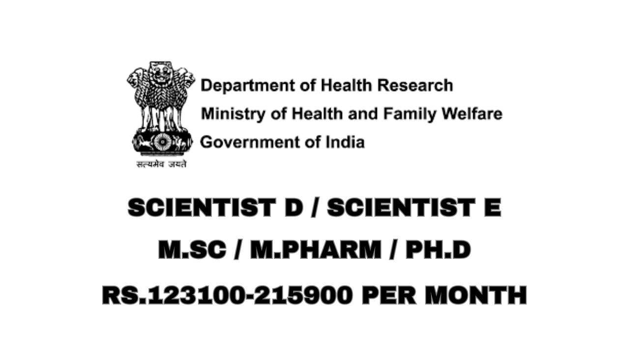 Department of Health Research Hiring Scientist