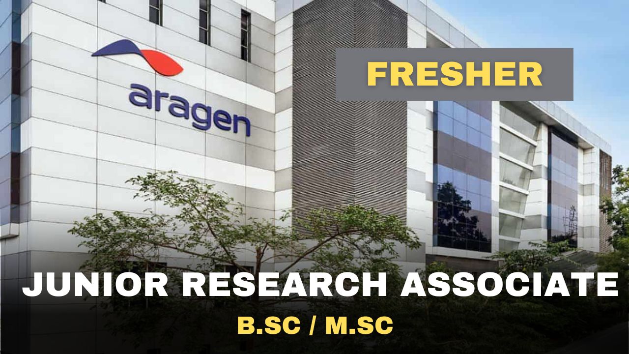 [Fresher] Aragen Lifesciences Hiring Junior Research Associate