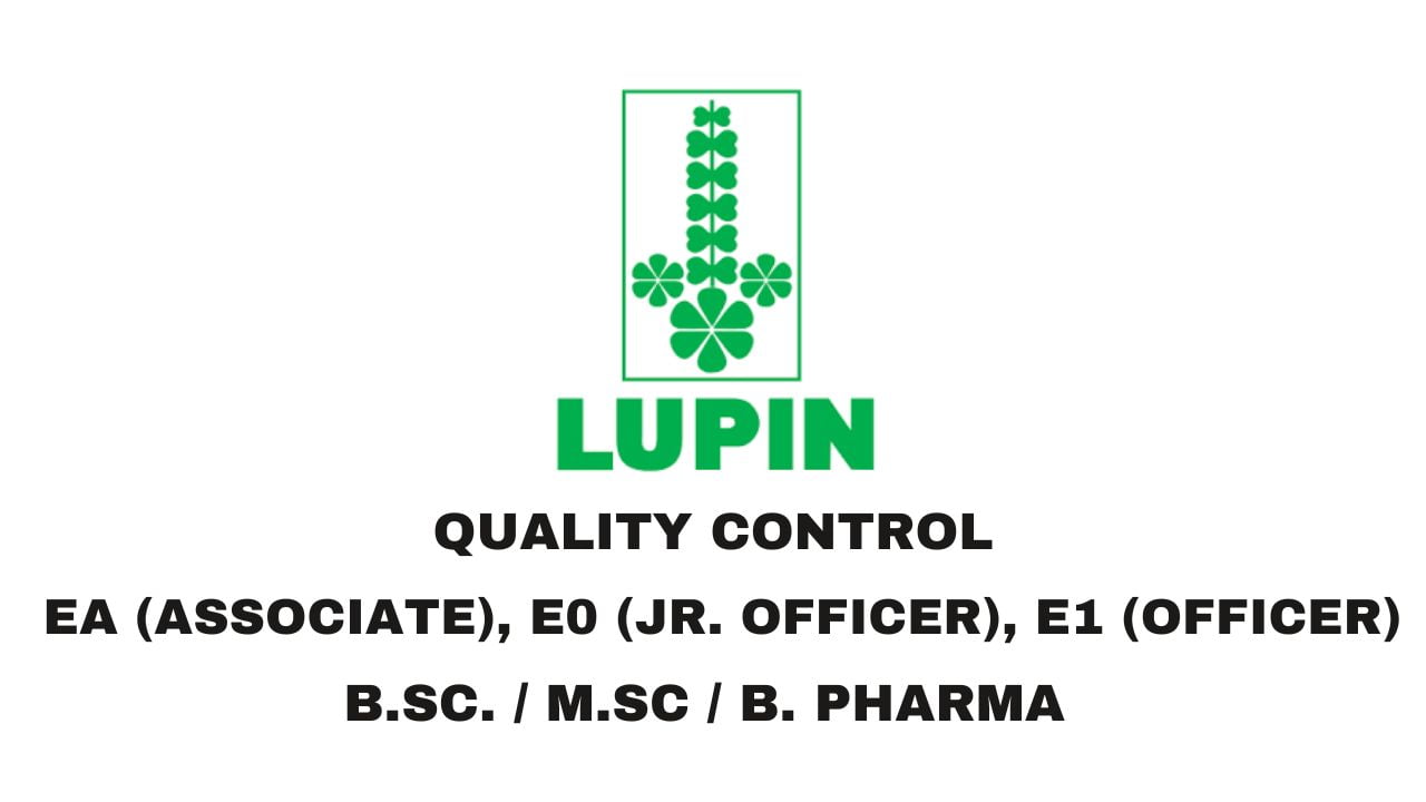 LUPIN Hiring Quality Control