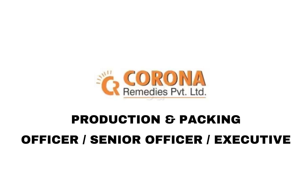 CORONA Remedies Hiring Production & Packing