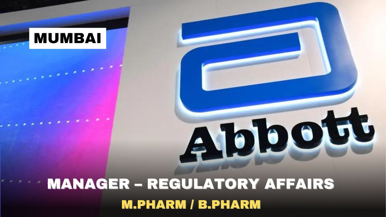 Abbott Hiring Manager – Regulatory Affairs