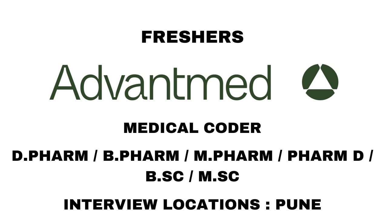 [Freshers] Advantmed Hiring Medical Coder