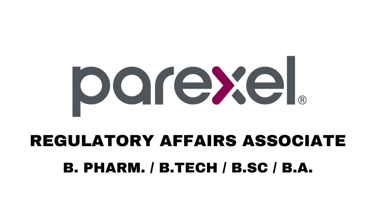 Parexel Hiring Regulatory Affairs Associate