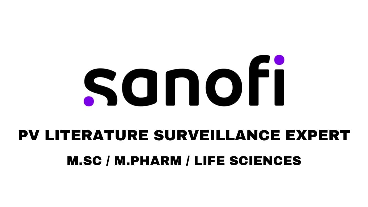 Sanofi Consumer Healthcare Hiring PV Literature Surveillance Expert