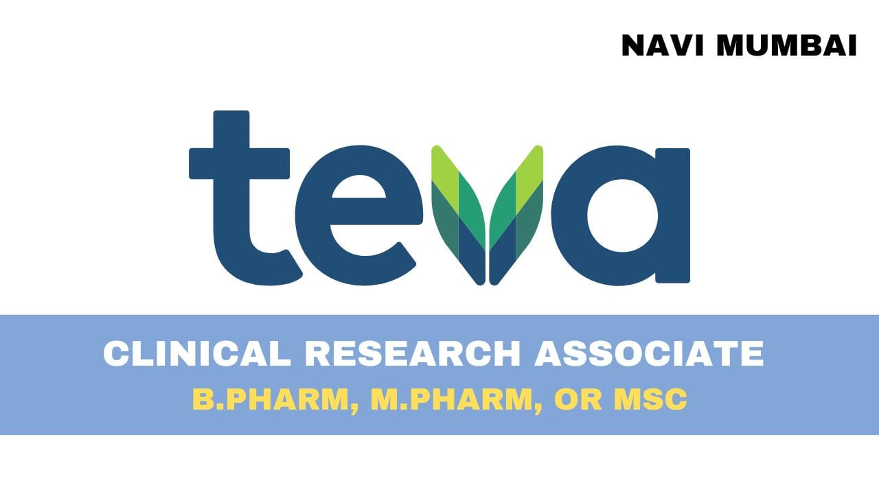 Teva Hiring Clinical Research Associate