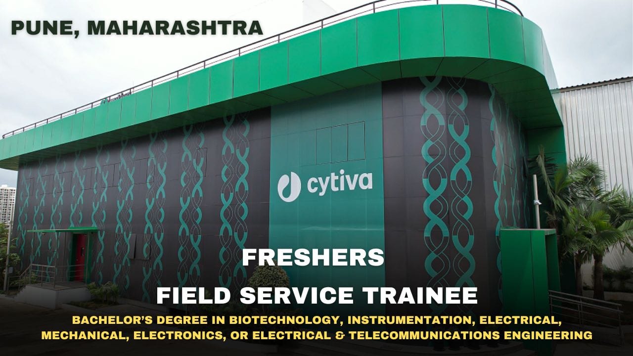 Freshers Needed In Pune In Cytiva