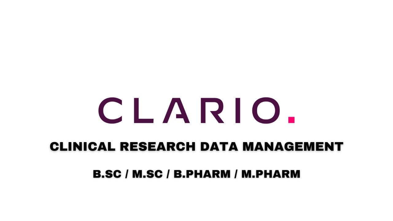 Clario Hiring clinical research data management