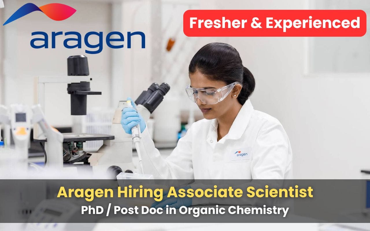 (Fresher & Experienced) Aragen Hiring Associate Scientist