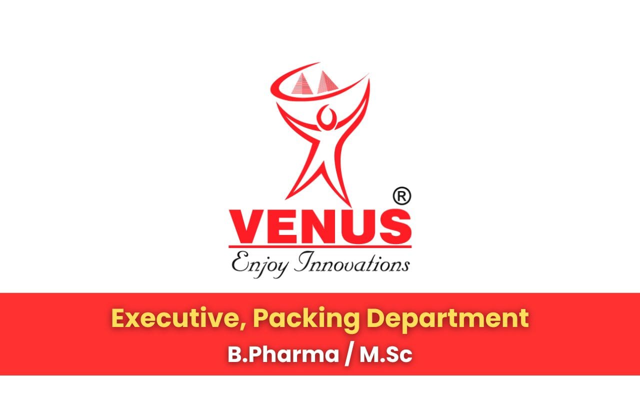 Venus Remedies Hiring Packing Department