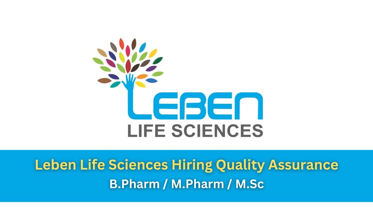 Leben Life Sciences Hiring Quality Assurance