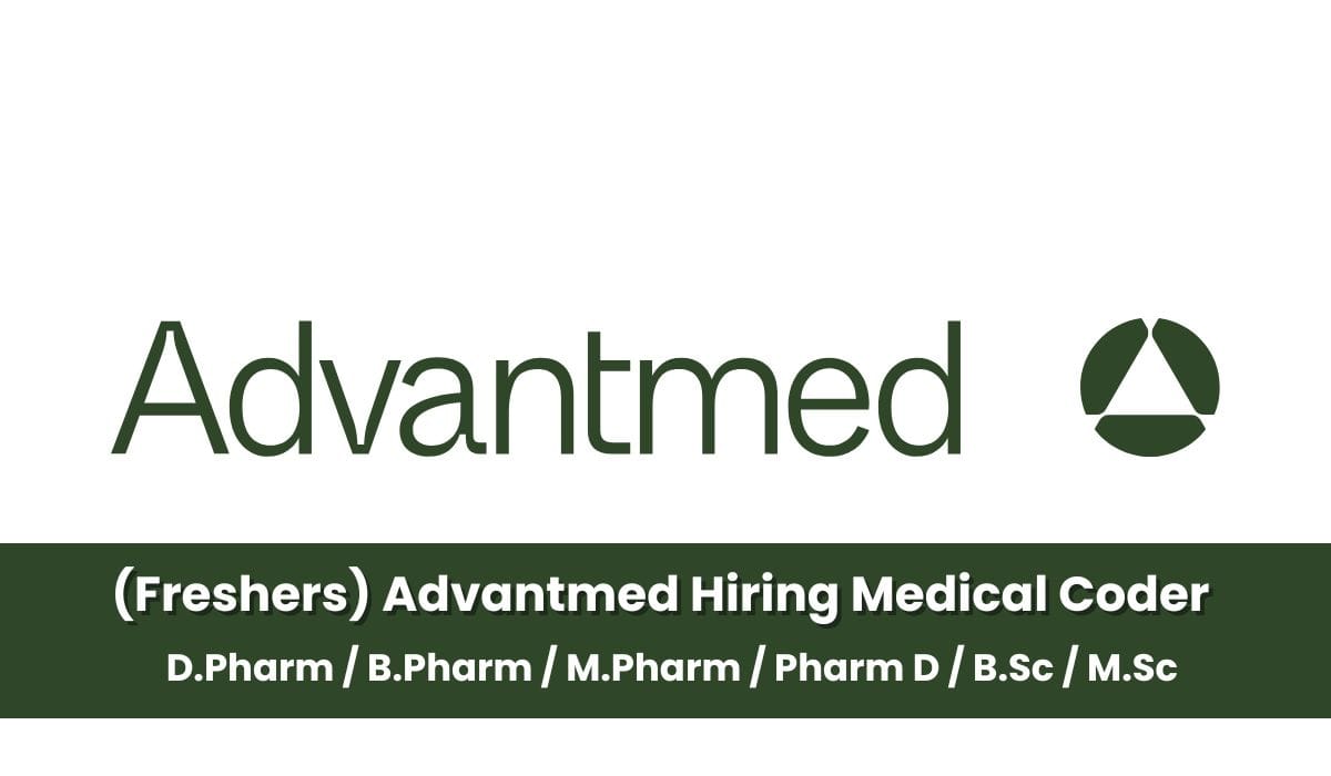 (Freshers) Advantmed Hiring Medical Coder