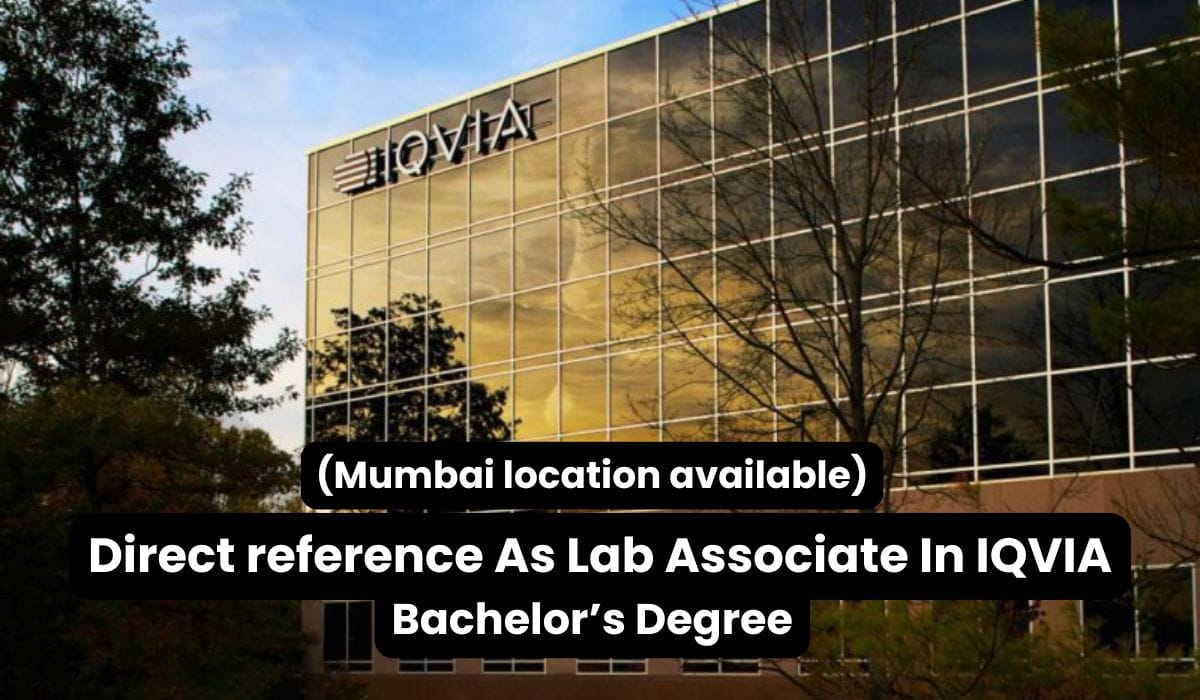 Direct reference As Lab Associate In IQVIA