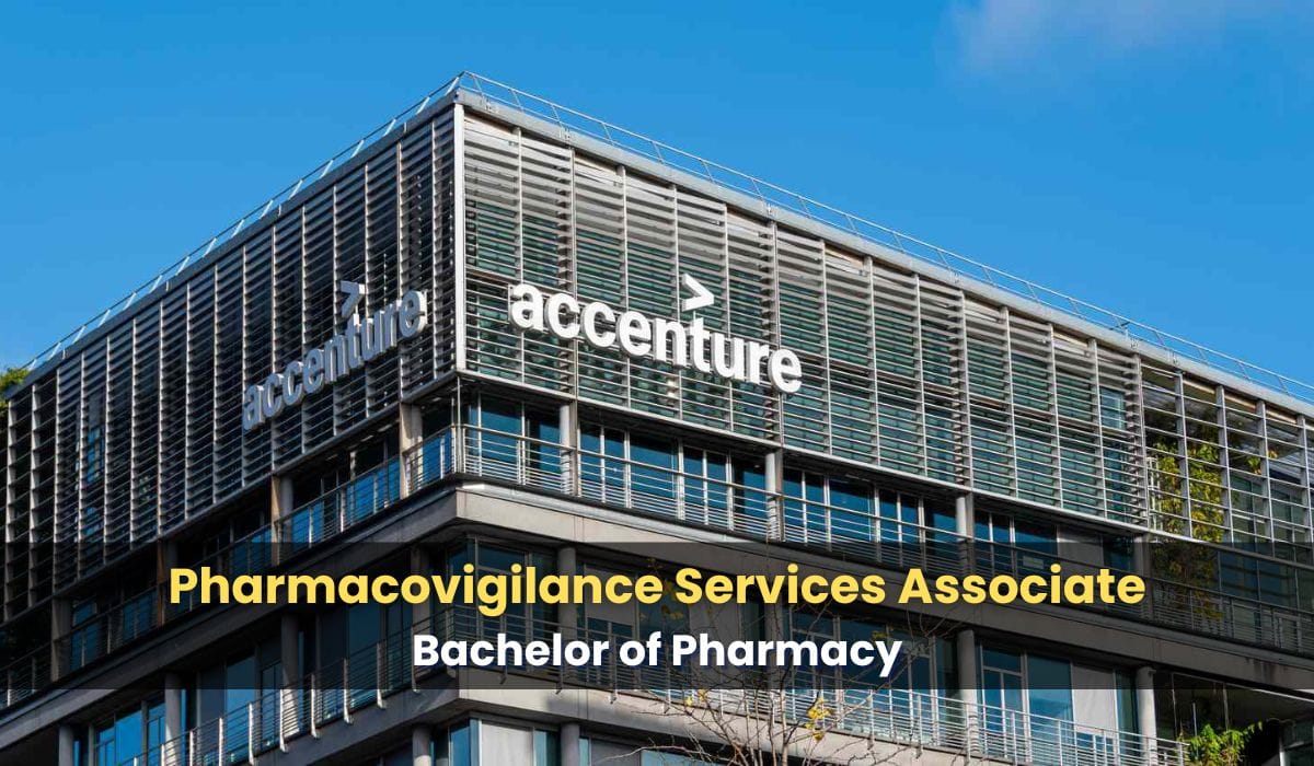 Accenture Hiring Pharmacovigilance Services Associate