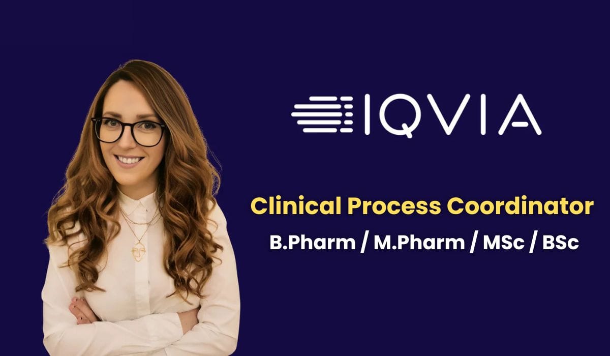 IQVIA Hiring Clinical Process Coordinator
