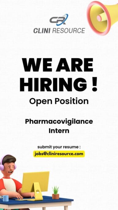 Internships For Freshers In Pharmacovigilance Internships For Freshers In Pharmacovigilance