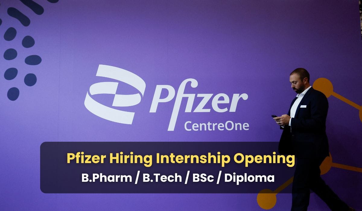 Pfizer Hiring Internship Opening