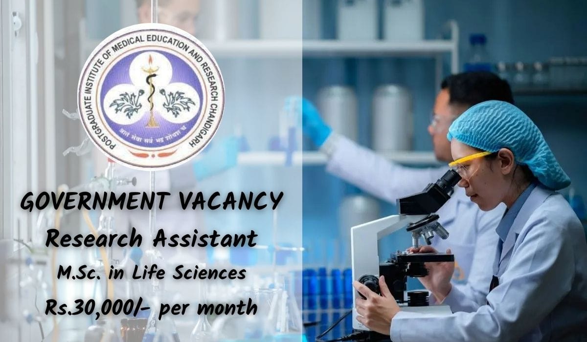 PGIMER Hiring Research Assistant