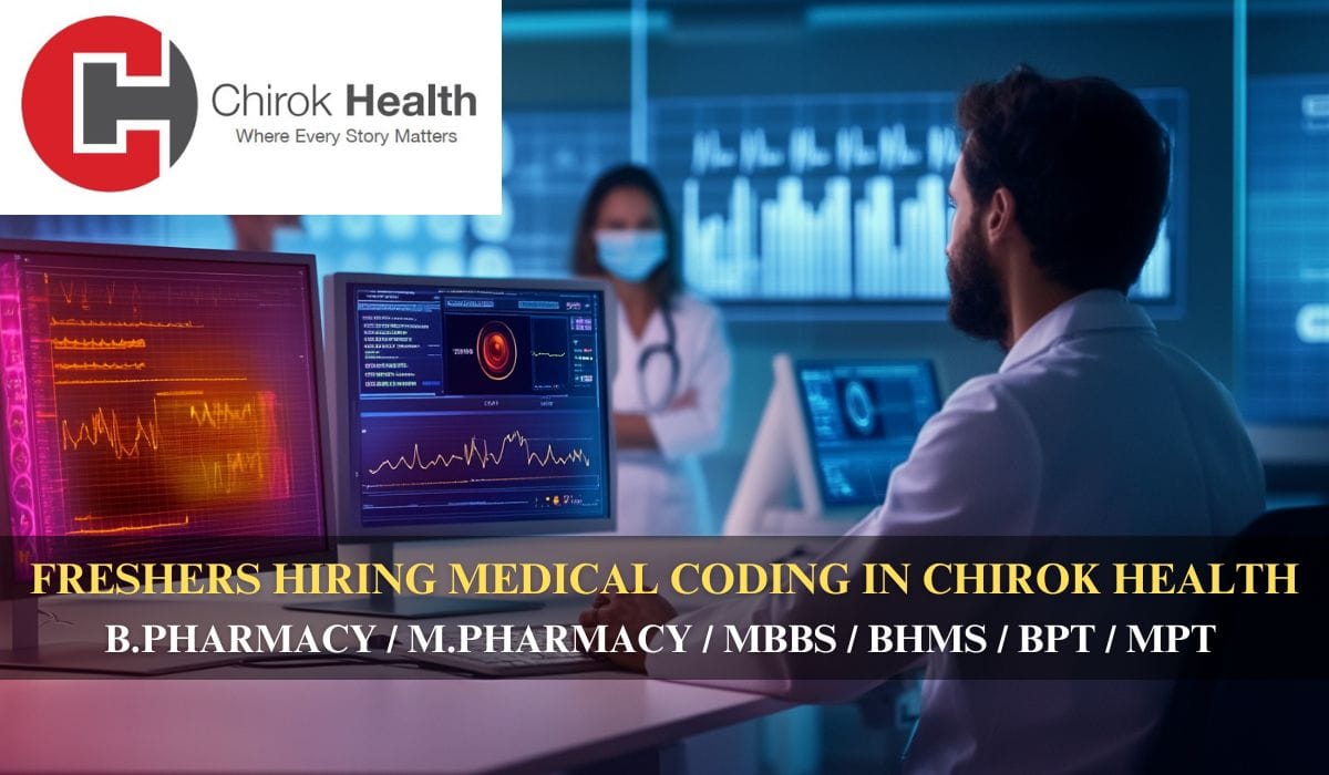 Freshers Hiring Medical Coding in Chirok Health