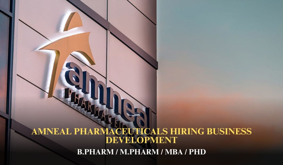 Amneal Pharmaceuticals Hiring Business Development