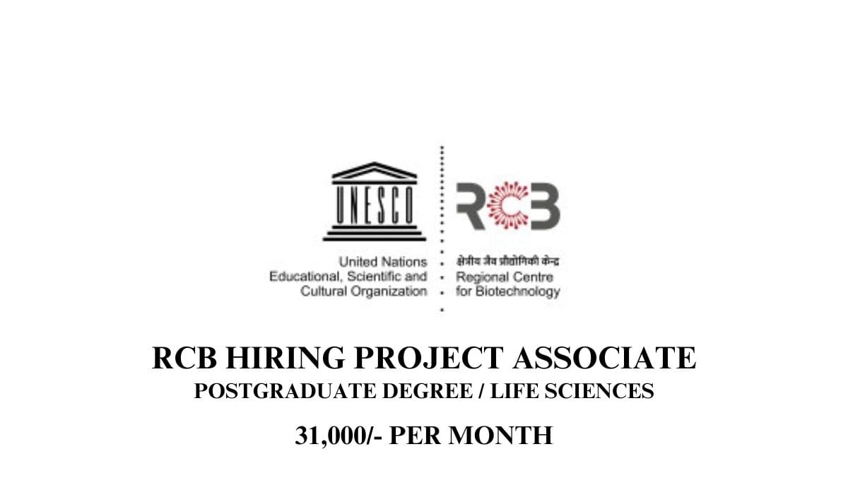 RCB Hiring Project Associate