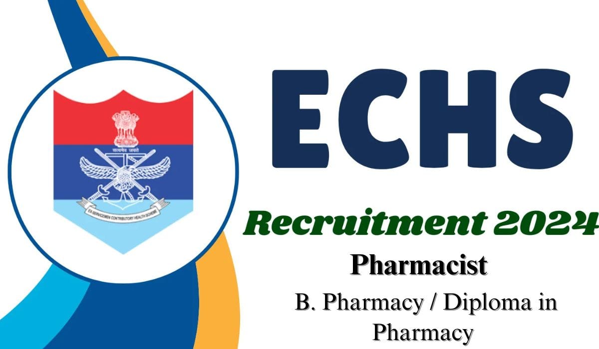 Ex-Servicemen Contributory Health Scheme Hiring Pharmacist