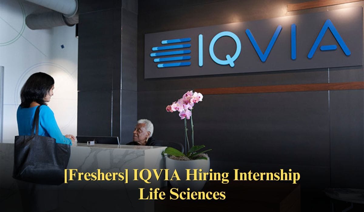 [Freshers] IQVIA Hiring Internship