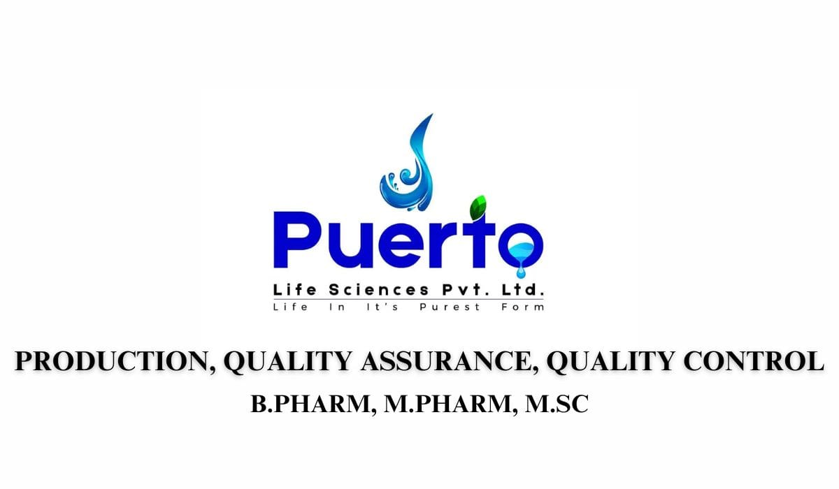 Puerto Life Sciences Hiring Production, Quality Assurance, Quality Control