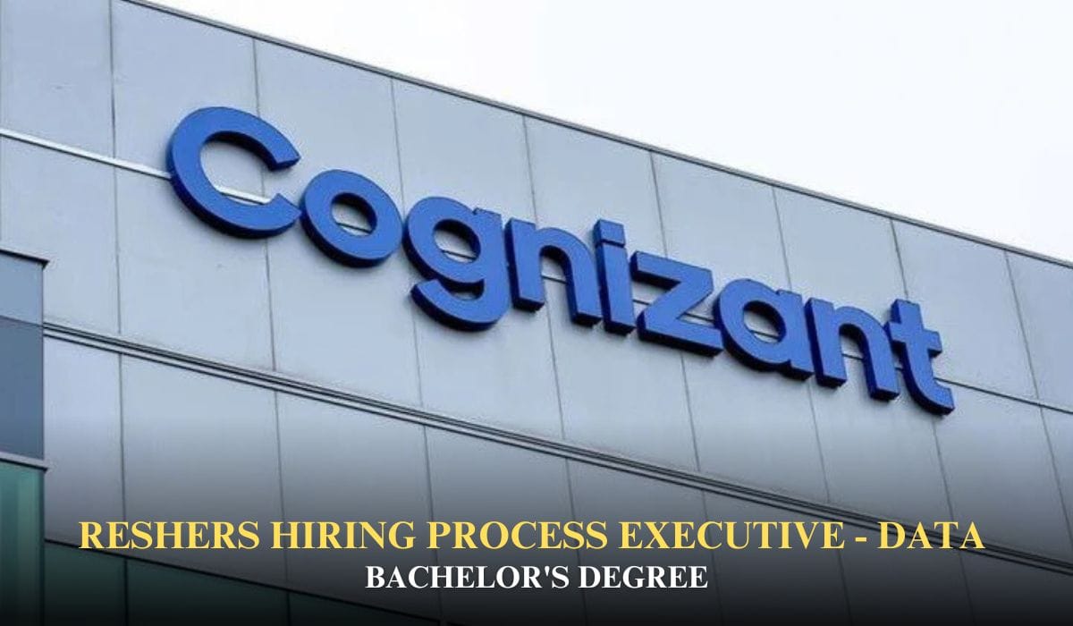 Freshers Hiring Process Executive - Data In Cognizant Technology Solutions