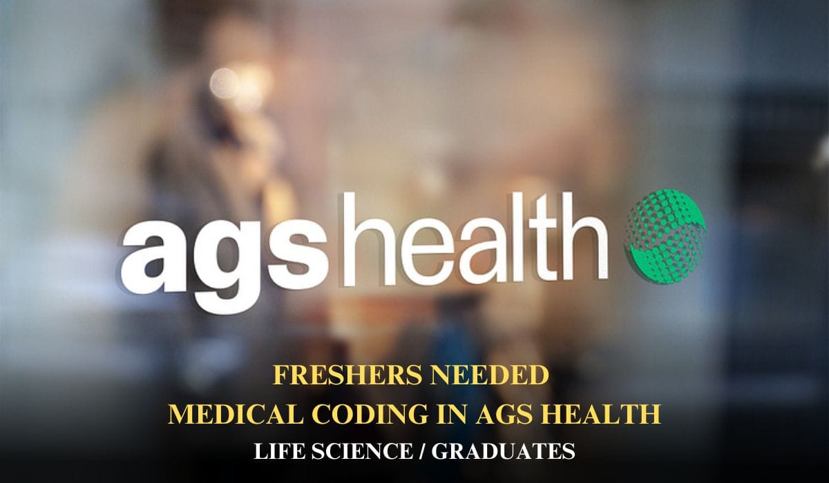 Freshers Hiring Medical Coding In AGS Health