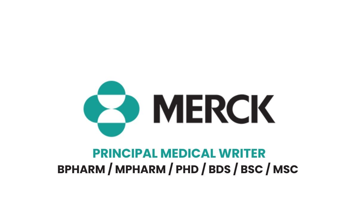 Merck Hiring Principal Medical Writer