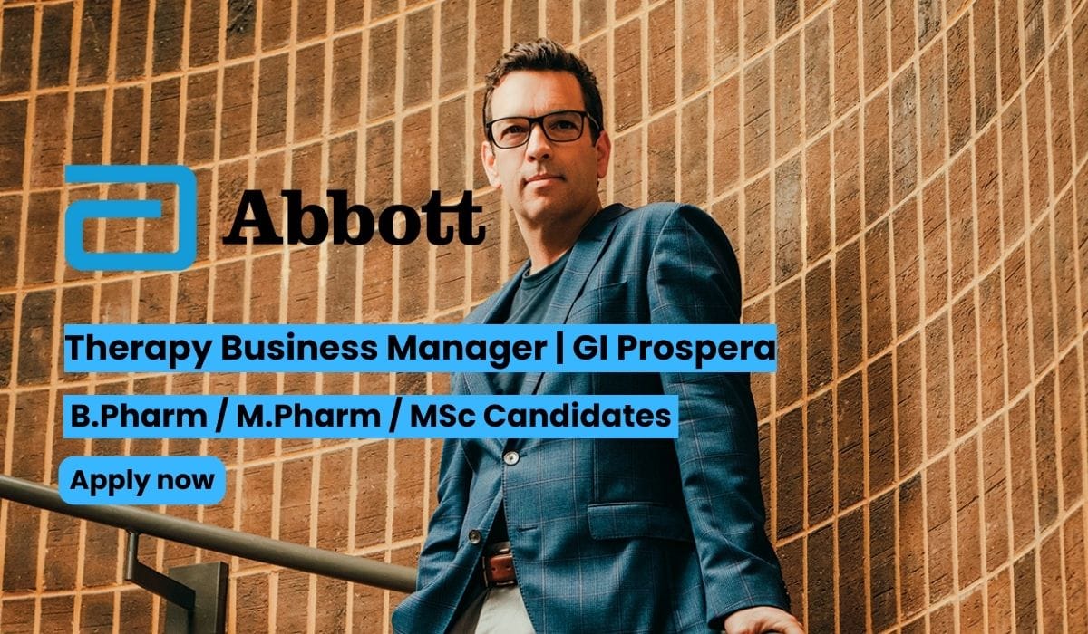 Abbott Hiring Therapy Business Manager | GI Prospera
