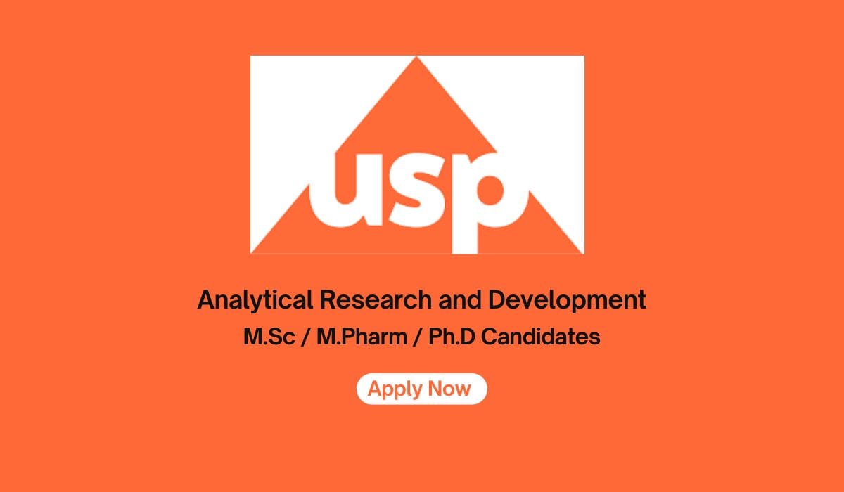 USP Hiring Analytical Research and Development
