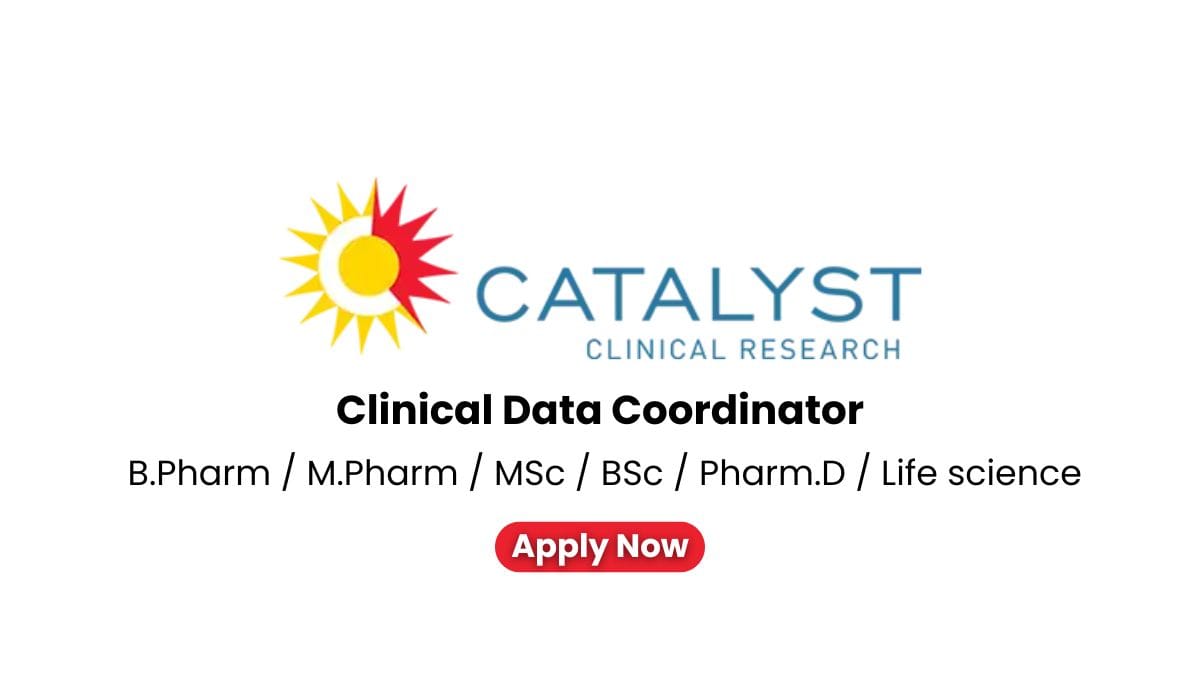 Catalyst Clinical Hiring For Clinical Data Coordinator