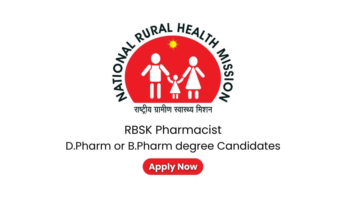 Job Opportunity for Pharmacist under Medical - Public Welfare Department