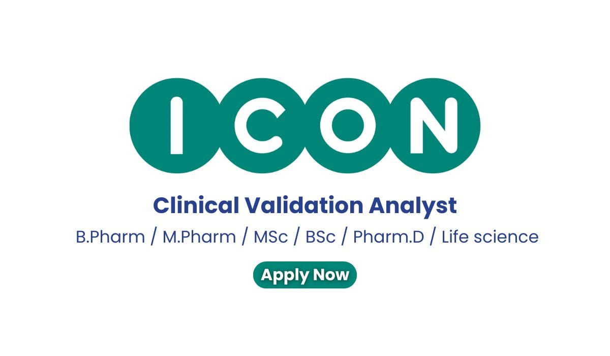 Clinical Validation Analyst Job Opportunity at ICON plc